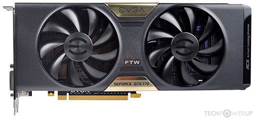 EVGA GTX 770 Dual FTW w/ ACX Cooler 4 GB Specs | TechPowerUp GPU