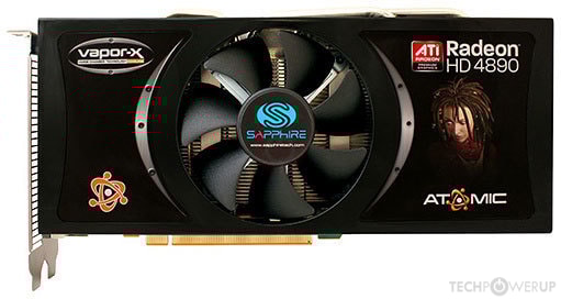 AKB！ Sapphire HD 4890 Atomic Specs | TechPowerUp GPU Database