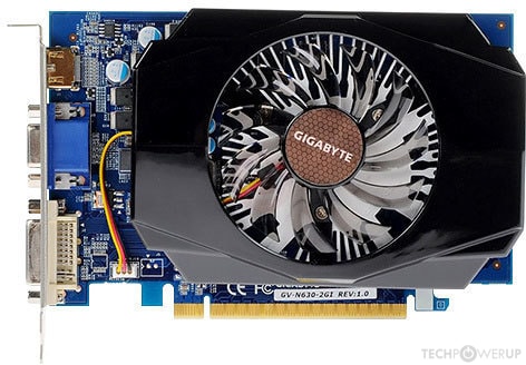 GIGABYTE GT 630 2 GB Specs | TechPowerUp GPU Database