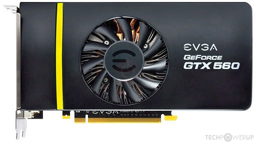 EVGA GTX 560 Exclusive Superclocked Specs | TechPowerUp GPU Database