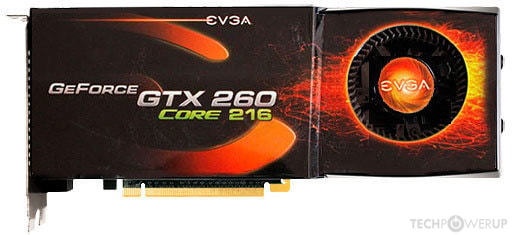 EVGA GTX 260 Core 216 FTW Specs | TechPowerUp GPU Database