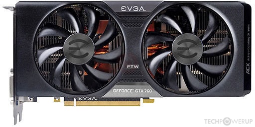 EVGA GTX 760 Dual FTW w/ ACX Cooler 4 GB Specs | TechPowerUp GPU