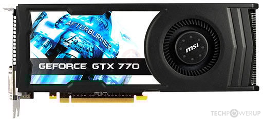 MSI GTX 770 Specs | TechPowerUp GPU Database