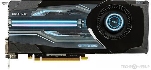 GIGABYTE GTX 680 Specs | TechPowerUp GPU Database