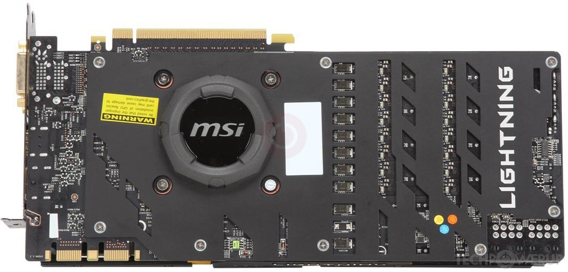 MSI GTX 780 Lightning Specs | TechPowerUp GPU Database