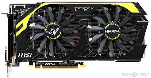 MSI R9 270X Hawk Specs | TechPowerUp GPU Database
