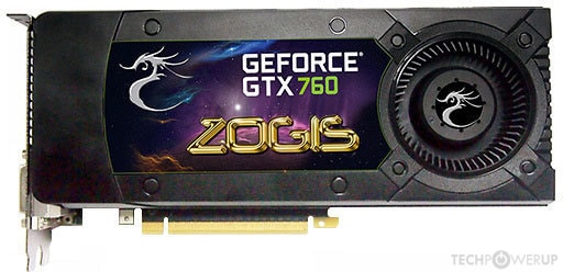ZOGIS GTX 760 Specs | TechPowerUp GPU Database