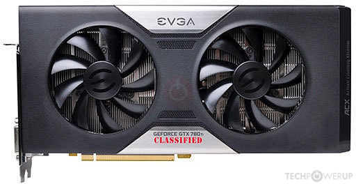 EVGA GTX 780 Ti Dual CLASSIFIED w/ ACX Cooler Specs | TechPowerUp