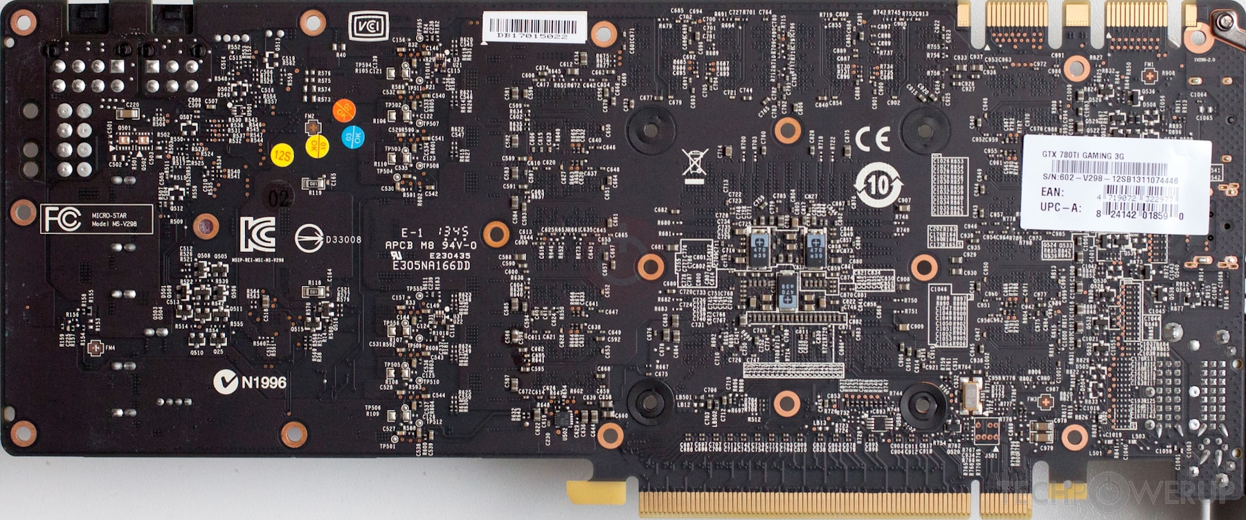 MSI GTX 780 Ti Gaming Specs | TechPowerUp GPU Database