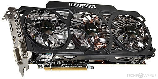 GIGABYTE R9 290 WindForce 3X Specs | TechPowerUp GPU Database