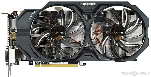 GIGABYTE GTX 760 WindForce 2X OC Specs | TechPowerUp GPU