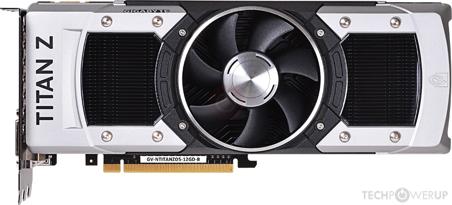GIGABYTE GTX TITAN Z Specs | TechPowerUp GPU Database