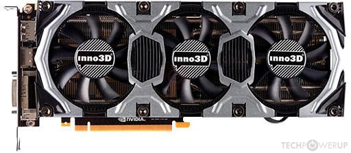 【ジャンク品】Inno3D Geforce GTX 980 OC 4GB　2台 Inno3D GTX 980 OC Specs | TechPowerUp GPU Database