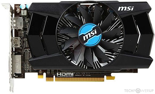 MSI R7 250X Specs | TechPowerUp GPU Database
