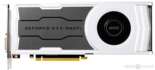 MSI GTX 980 Ti V1 Specs | TechPowerUp GPU Database