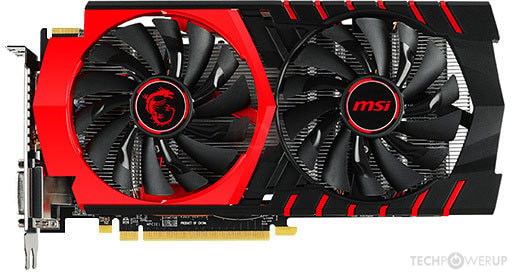 MSI R7 370 GAMING Specs TechPowerUp GPU Database