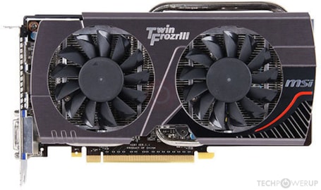 MSI GTX 660 Twin Frozr III OC Specs | TechPowerUp GPU Database