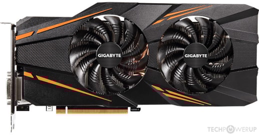 GIGABYTE GTX 1070 WindForce 2X OC Rev. 1.0 Specs