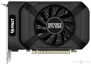 Palit GTX 1050 StormX Specs | TechPowerUp GPU Database