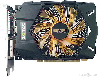 ZOTAC GTX 650 Ti AMP! Edition Specs | TechPowerUp GPU Database