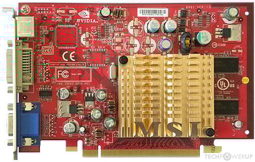 MSI GeForce 6200 SE TurboCache Specs | TechPowerUp GPU Database