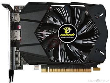 Manli　GTX1050Ti　4G MANLI GeForce® GTX 1050Ti Gallardo (F357G+N452)-Manli