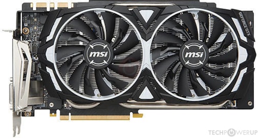 MSI GTX 1080 Ti ARMOR OC Specs | TechPowerUp GPU Database