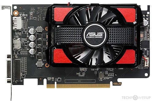 ASUS RX 550 Single Fan Specs | TechPowerUp GPU Database