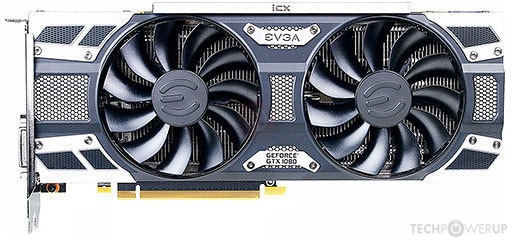 EVGA GTX 1080 SC2 w/ iCX Cooler 11Gbps Specs | TechPowerUp GPU
