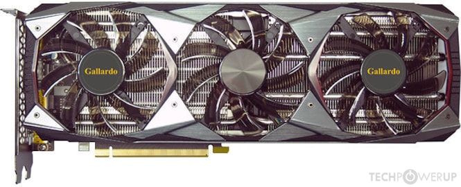 グラフィックボード・グラボ・ビデオカード GeForce GTX 1080Ti Gallardo Manli Manli GeForce® GTX 1080Ti Gallardo (M-NGTX1080TIG