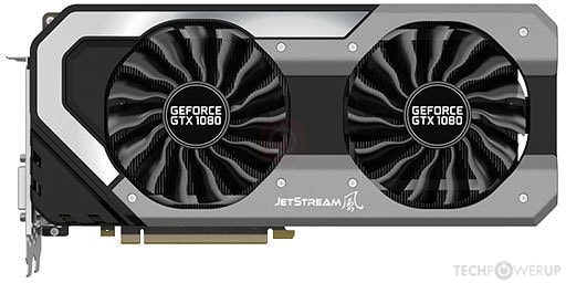 グラフィックボード・グラボ・ビデオカード Palit GeForce GTX 1080 Super JetStream Geforce GTX 1080 Super JetStream 8GB GDDR5X, NEB1080S15P2-1040J