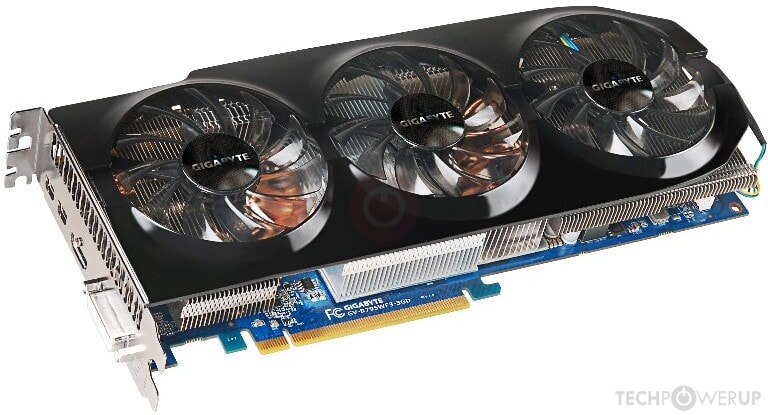 GIGABYTE HD 7950 WindForce 3X OC Specs | TechPowerUp GPU Database