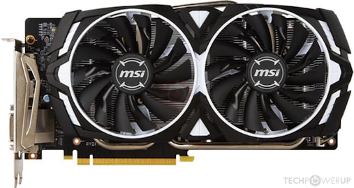 MSI GTX 1060 ARMOR OCV1 Specs | TechPowerUp GPU Database