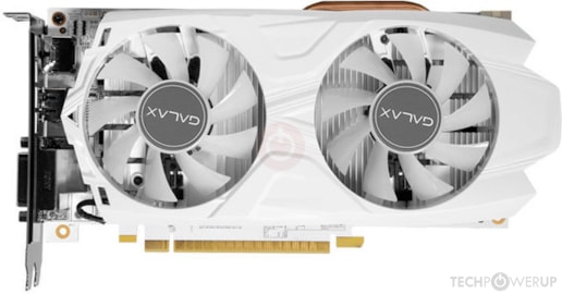 GALAX GTX 1050 Ti EXOC White Specs | TechPowerUp GPU Database