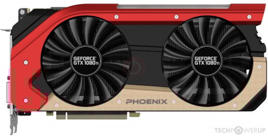 Gainward GeForce GTX 1080 Ti ジャンク Gainward GTX 1080 Ti Phoenix Golden Sample Specs