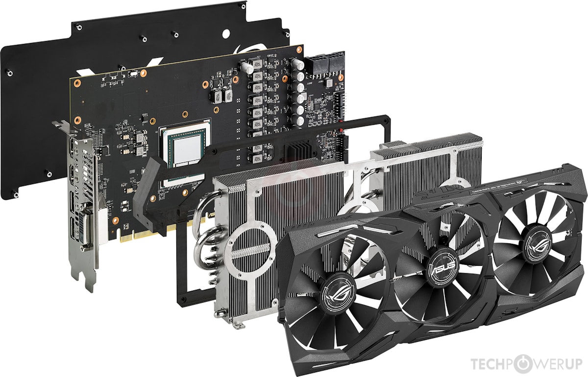ASUS ROG STRIX RX Vega 64 GAMING OC Specs | TechPowerUp GPU