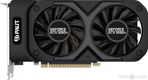 Palit GTX 1050 Ti Dual OC Specs | TechPowerUp GPU Database