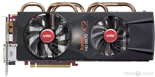 VTX3D HD 6870 X2 Specs | TechPowerUp GPU Database