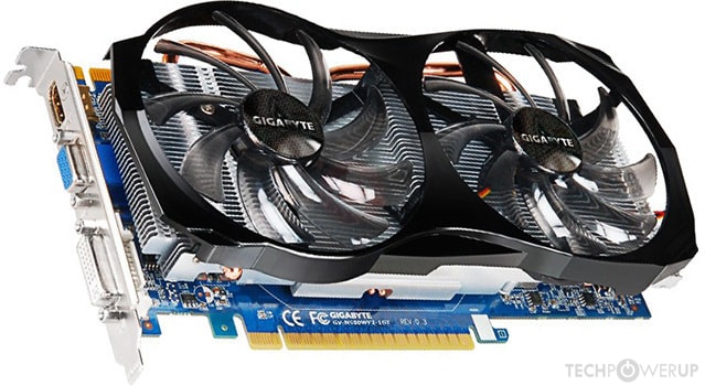 GIGABYTE GTX 550 Ti WindForce 2X Specs | TechPowerUp GPU Database