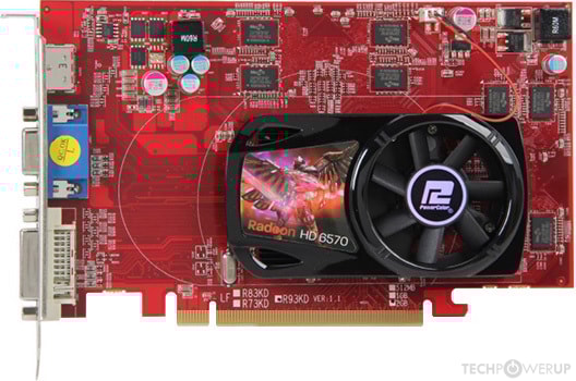 PowerColor HD 6570 2 GB Specs | TechPowerUp GPU Database