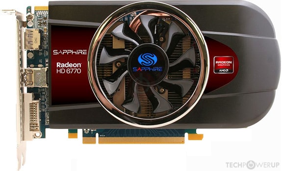 Sapphire HD 6770 Specs | TechPowerUp GPU Database