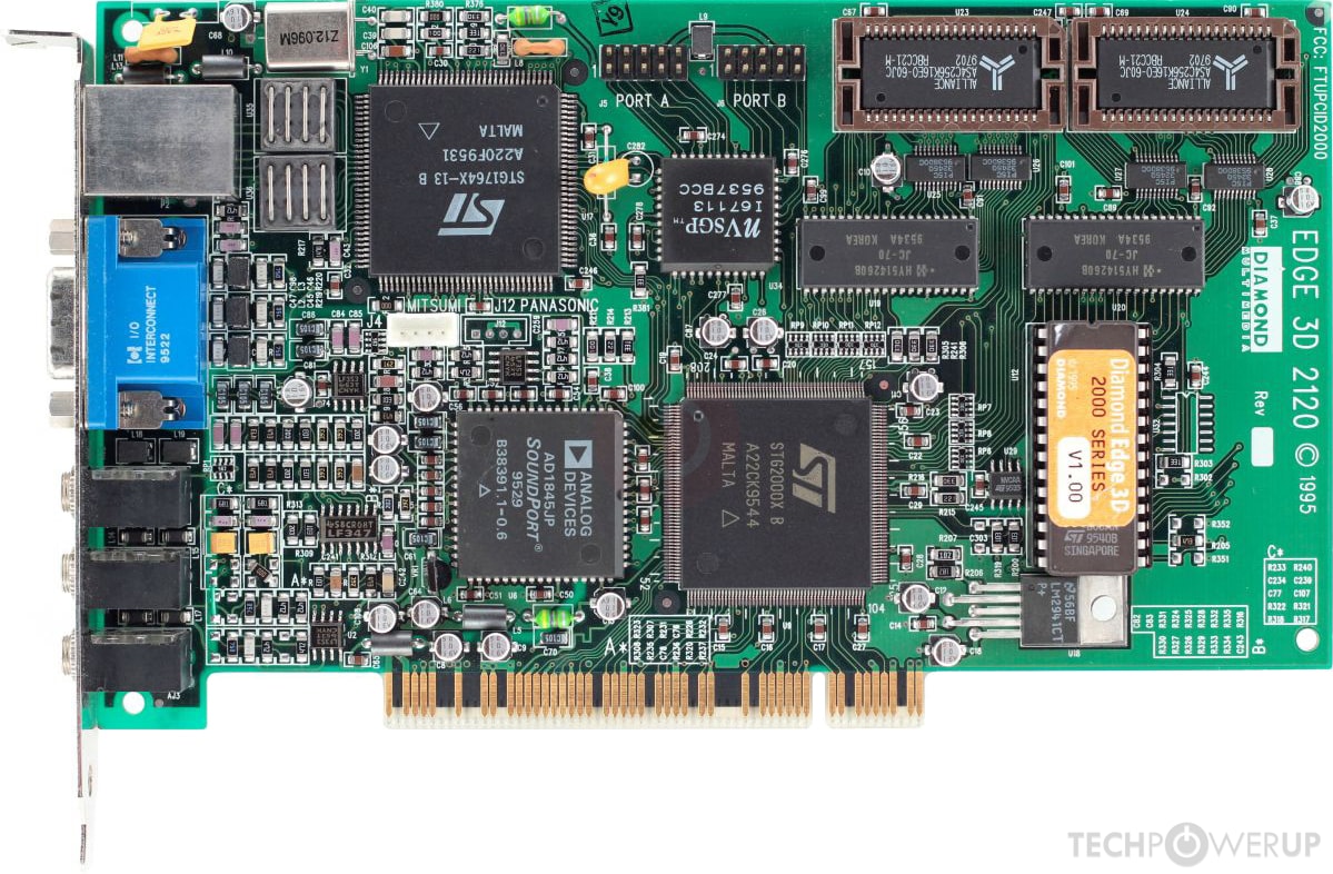 Diamond Edge 3D 2120XL Specs | TechPowerUp GPU Database