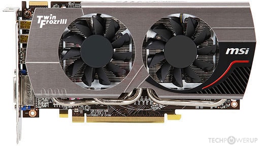 MSI HD 7850 Twin Frozr III OC Specs | TechPowerUp GPU Database