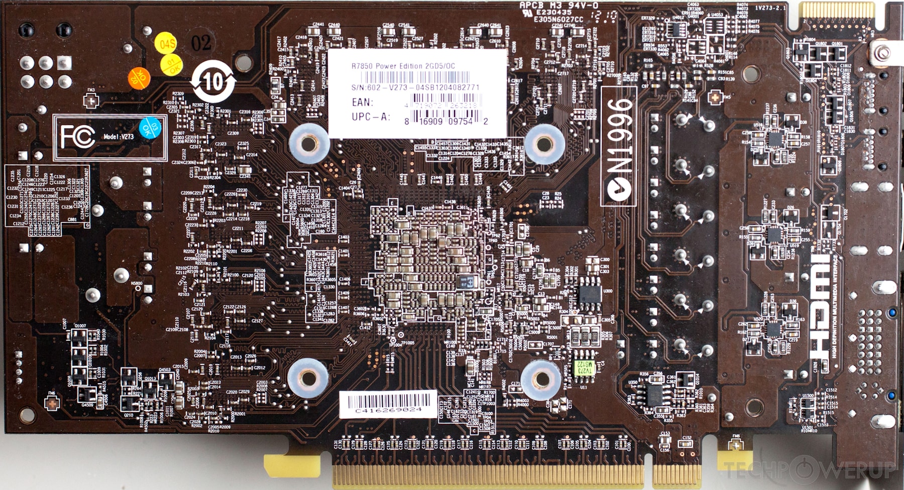 MSI HD 7850 Power Edition OC Specs | TechPowerUp GPU Database