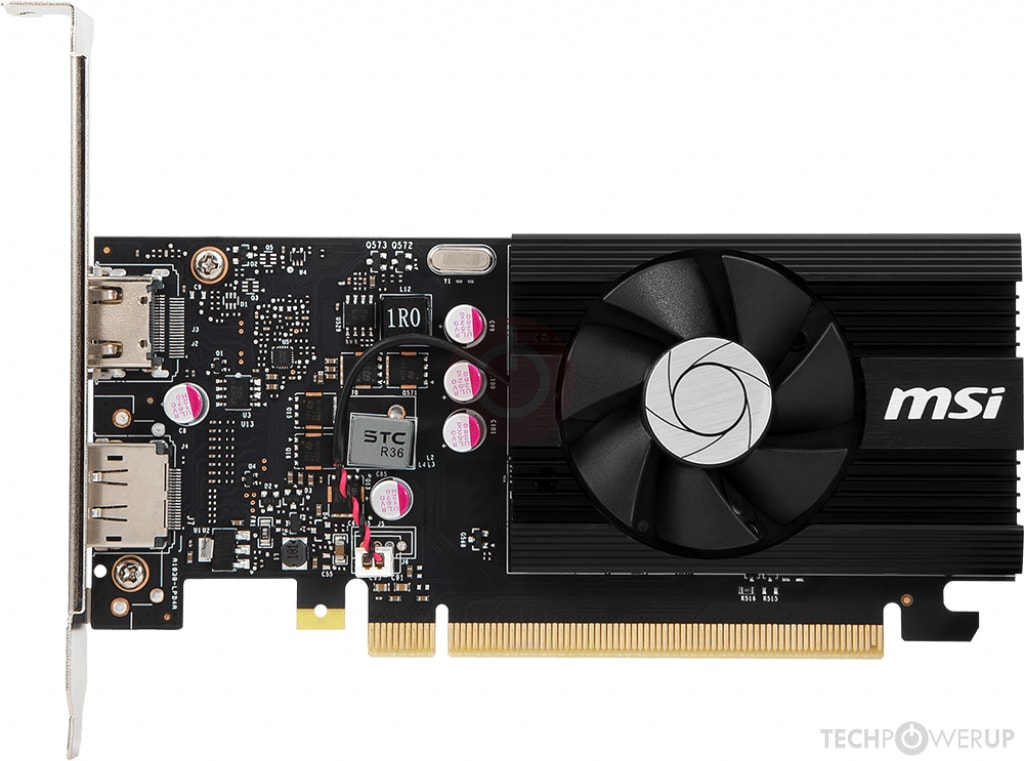 MSI GT 1030 Low Profile OC DDR4 Specs | TechPowerUp GPU Database