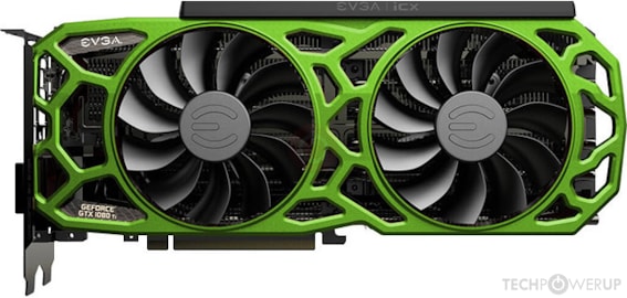 EVGA GTX 1080 Ti SC2 ELITE Green Specs | TechPowerUp GPU Database