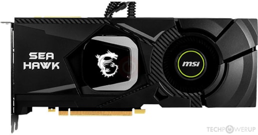 グラフィックボード・グラボ・ビデオカード RTX 2080 sea hawk x Specification GeForce RTX 2080 SEA HAWK X | エムエスアイ