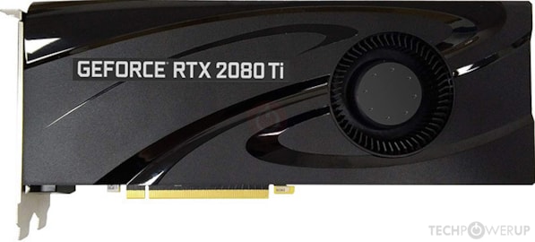 PNY RTX 2080 Ti Blower Specs | TechPowerUp GPU Database