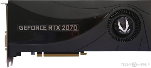 ZOTAC RTX 2070 Blower Specs | TechPowerUp GPU Database