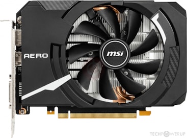 [MSI]　GeForce GTX 1660 Ti AERO ITX 6G OC MSI GTX 1660 Ti AERO ITX Specs | TechPowerUp GPU Database